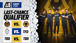 BLAST R6  Europe Last Chance Qualifier  Day 3 [upl. by Thalassa]