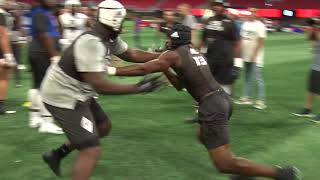 Khris Bogle Highlights Rivals Camp Series Five Star Atlanta 2018 [upl. by Lajib]