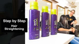 Straightening  Eco Reduxer  Step By Step [upl. by Jena]