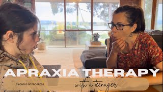 Apraxia CAS DTTC Therapy with a Teenager [upl. by Aryt]