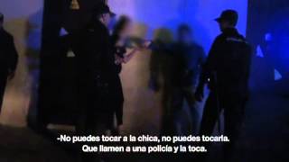 Policías en acción  quotTengo derecho a pedirle el número de placaquot [upl. by Nnylirej837]