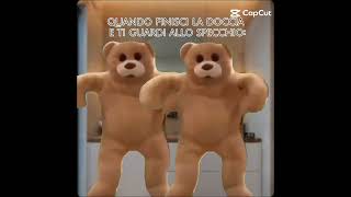 Quando finisci la doccia e ti guardi allo specchio 🐻🪞•dance meme orsi editcapcut Waggirl [upl. by Acenes]