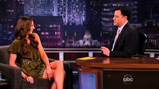 Stana Katic on Jimmy Kimmel 2010 Rus Sub [upl. by Bean293]