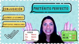 Learn Spanish grammar Past tense PRETÉRITO PERFECTO Gramática en español Pasado 26 [upl. by Balliett561]