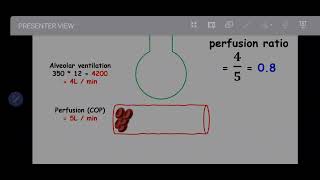 Alveolar Ventilation  Perfusion ratio [upl. by Marya207]