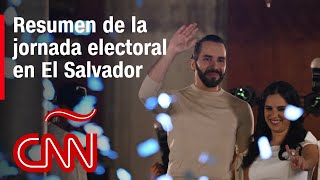 Resumen y resultados preliminares de las elecciones en El Salvador 2024 Bukele se declaró ganador [upl. by Alakcim]