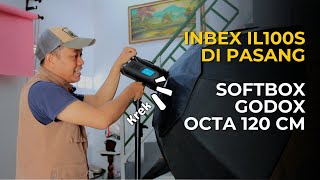 INBEX IL100S DIPASANG SOFTBOX OCTA 120CM [upl. by Kei]