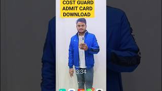 icg Cost guard admit card download icgadmitcard navyadmitcard navystatus navy shortvideo [upl. by Ashling]