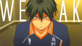 Haikyuu Tadashi Yamaguchi AMV WEAK [upl. by Phalan]