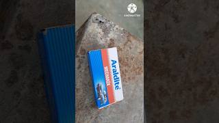 Metal Hole Repair By Araldite l Multipurpose Waterproof Crack Joints Gaps Filler [upl. by Prakash]