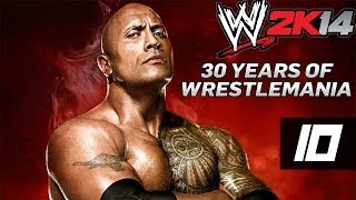 WWE 2K14  Walkthrough  30 Years Of Wrestlemania  Part 10  Stone Cold Gets Owned  DanQ8000 [upl. by Ahsinnek]