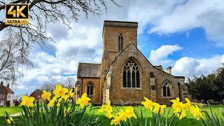 Spring Walk in a Quaint Little Village  WELTON ENGLAND [upl. by Lamek]