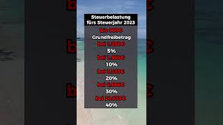 Steuerbelastung für das Steuerjahr 2023 [upl. by Ferdinand816]