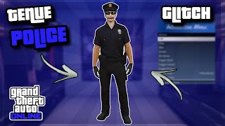 ✔AVOIR LA TENUE DE POLICE FACILEMENT  GTA Online [upl. by Adaven]