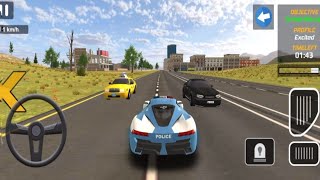 Police Car Chase Cop Simulator 🚨👮‍Cop Duty Stolen Car Gaming [upl. by Domini401]