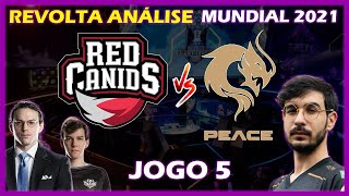 REVOLTA ANALISANDO RED vs PCE  JOGO 5 [upl. by Cosette]