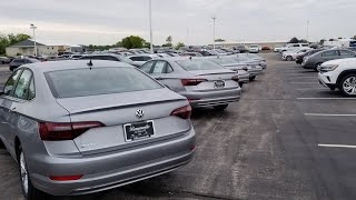 Trim comparisons of 2020 VW Jetta 14T S SE RLine SEL and SEL Premium Part 2 [upl. by Nameloc]