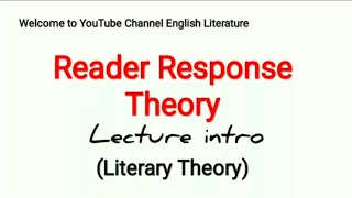 Reader Response Theory Full Explain with Urdu [upl. by Arraic699]