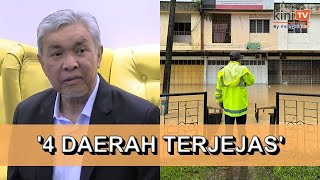 Mangsa banjir di Johor meningkat Kota Tinggi paling tinggi  Zahid [upl. by Spaulding]