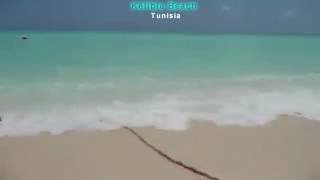 Kélibia Beach TUN  شاطئ قليبية سابع اجمل شاطئ في العالم [upl. by Colburn]