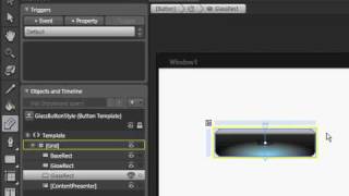 How to create a Glass Button in WPF [upl. by Gotcher]