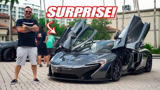 SURPRISE Taking Delivery of My NEXT HYPERCAR The McLaren P1 [upl. by Nylasor359]