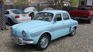 1964 Renault Dauphine Automatic  Walk Around [upl. by Lladnar315]