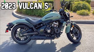 2023 Kawasaki Vulcan S  Test Ride Review [upl. by Trudie10]