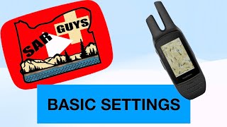 Garmin Rino Basic Settings for Search and Rescue EP 69 [upl. by Antipas]