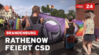 Erster CSDUmzug in Rathenow [upl. by Barabbas]