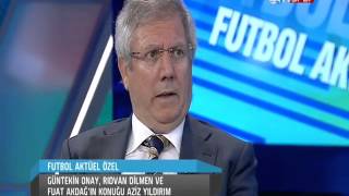 Aziz Yıldırımdan Mehmet Ali Aydınlara yaylım ateşi 13092012  NTV Spor [upl. by Buckingham]