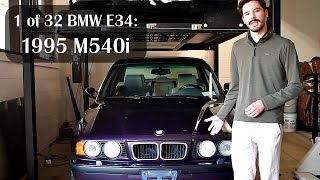 1 of 32 BMW E34 M540i What Makes This Car So Special [upl. by Adalai992]