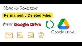 How to recover a permanently deleted file from Google Drive without thirdparty software in 5 minute [upl. by Onibag339]