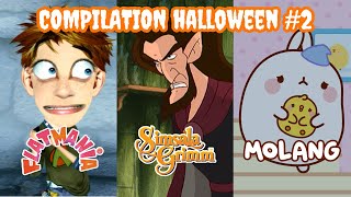 Compilation Halloween 2  Magie et Mystères avec Flatmania Simsala Grimm et Molang  👻 [upl. by Ahsakal794]