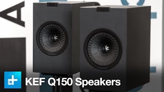 KEF Q150 Bookshelf Speakers  Hands On Review [upl. by Denzil570]