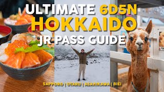 Ultimate 6D5N Hokkaido JR Pass Guide — Sapporo Otaru Asahikawa  The Travel Intern [upl. by Frayne]