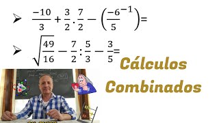 Cálculos Combinados Con Fracciones 2do año Secundaria [upl. by Eicram]