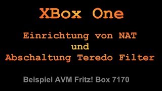 HowTo NAT XBox One  Problemhilfe bei NAT strikt  Teredo Tunneling  NAT öffnen [upl. by Assille]