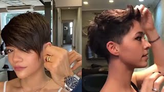 CHEVEUX COURT pour femmes 2021  idées de coiffure au carré 💇‍♀️ [upl. by Karel795]