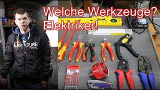 Welche Werkzeuge Elektriker  Grundausstattung ElektroM [upl. by Nnanerak274]