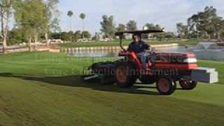 Putting Green Aerification  Soil Reliever SR72 [upl. by Eirahs]