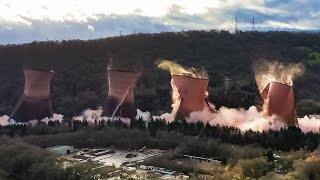 Ironbridge Power Station  Demolition Montage  Harworth Group [upl. by Sanchez]