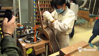 Fabrication Guitare Yamaha à Hangzhou Chine [upl. by Gregorio]