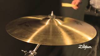 Zildjian Sound Lab  20quot A Zildjian Medium Thin Crash [upl. by Rehtaeh]