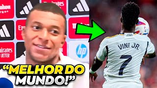 OLHA O QUE O MBAPPÉ FALOU DO VINI JR APÓS O JOGO [upl. by Eboj]