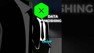 DATA MOSHING EXPLAINED  technology shorts trending [upl. by Wynnie174]