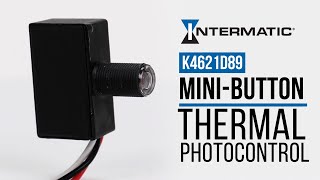 Introducing the K4621D89 Minibutton Thermal Photocontrol by Intermatic [upl. by Llorre]