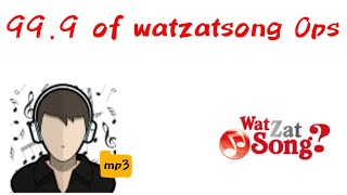 999 of Watzatsong ops be like [upl. by Hterrag]