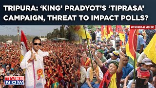 Tripura Pradyot Bikrams Fast For Tiprasa To Impact Lok Sabha Polls Can Tipra Motha Stun BJP [upl. by Eimmaj]