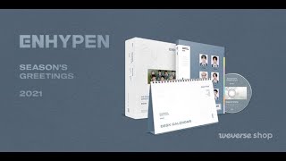 ENG SUB ENHYPEN SEASONS GREETINGS 2021 FULL DVD [upl. by Rosio860]